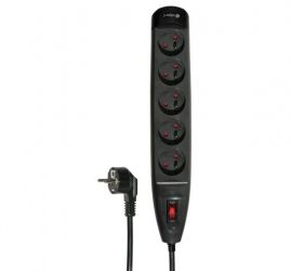 LISTWA OCHRONNA Z WYL,1,5M 5 GNIAZD GRAF