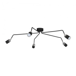 Lampa sufitowa joker black 5xGU10 MLP1341