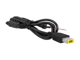 Wtyk DC 4.55x11mm z kablem 1.2m do laptopa LENOVO