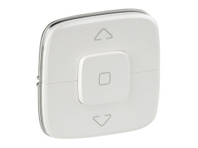 VALENA ALLURE Klawisz perłowy przycisku do pośredniego sterowania roletami 6A lub wyłącznika do bezpośredniego sterowania roleta