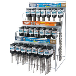 Draper Expert 64049 Metric SDS&#x2B; Drill Bit Merchandiser (137 Piece)