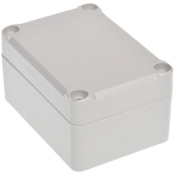ABS enclosure, (L x W x H) 70 x 36.75 x 36.75 mm, light gray (RAL 7035), IP67, BYB-3-90H0050