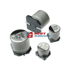 Kond. SMD 220uF 35V elektr. niskoimpedancyjne