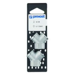 Złączka pneumatyczna G 1/2 żeńskie G 1/2 żeńskie PREVOST Złączka rozgałęźna G 1/2 żeńskie