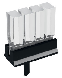 Światłowód do LED, sztywny, prosty, dł. 10.5mm, 4-drożny, , MENTOR