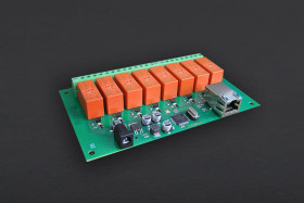 Ethernet Controlled 8 Channel Relay 16A [Discontinued]
