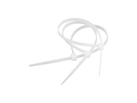 Opaska zaciskowa 2,5 mm/10 cm biała Cabletech 100szt.