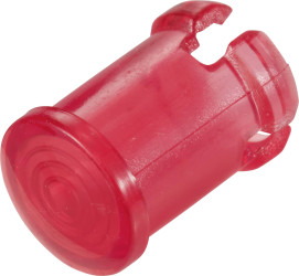 Nakładka oświetleniowa TRU COMPONENTS czerwony, przeźroczysty Odpowiedni do LED 5 mm