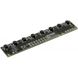 KAmodQTR8A - moduł z ośmioma czujnikami odbiciowymi KTIR0711S