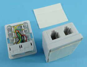 PUSZKA NAT.PN4-2 6P4C x2