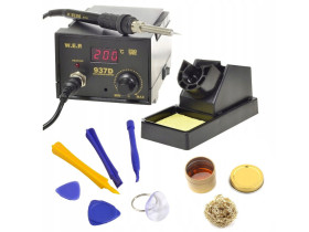 Stacja Lutownicza WEP 937D LED kalafonia czyści otwieracze