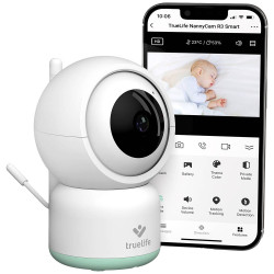 Truelife TLNCR3S Nanny Cam R3 Smart Baby Monitor; Full HD Wi-Fi 360&#xB0;&#x89C6;i&#xE3;o