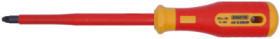VDE screwdriver, PZ3, Pozidriv, BL 150 mm, L 271 mm, 14-694 VDE