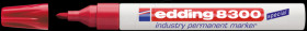 4-8300002 Industrial permanent marker, red