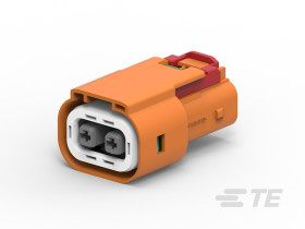 Złącze samochodowe 2-pinowe TE Connectivity -rzędowe Męski 4-2103 Kabel Możliwość montażu na wtyczce