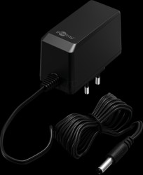 64979 Plug-in power supply 27 W ,12 V , 2.25 A ,DC plug 5.5x2.1,stabil