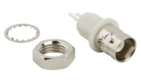 Złącze koncentryczne Montaż na panelu Żeński 50Ω typ złącza Złącze BNC 1GHz Lutowane