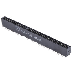 Złacze krawędziowe PCB 49-pinowe, raster 2.54mm 2-rzędowe, 3A, Cinch