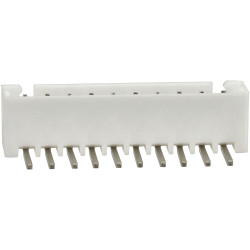 TruConnect 656677 2.5mm XH Type R/A Header Straight Pin 10pole