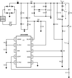 Triac dimmable offline LED driver