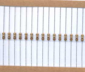 REZYSTOR 0,25W (1/4W) 1 ohm (50 SZTUK)