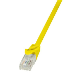 LogiLink Patchcord U/UTP żółty kat.5e PVC 3,0m.