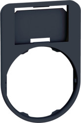 Label holder, 30 x 50 mm, without sign, for Flush 30 mm, ZBZF33