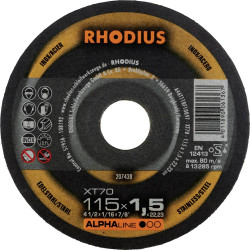 Tarcza tnąca prosta Rhodius 207438 115 mm 1 szt.