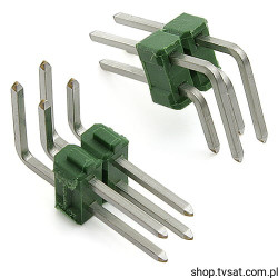 826953-2 Connector 2 x 2 Pin Horizont THT AMP