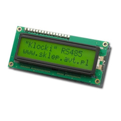 Alfanumeryczny wyświetlacz LCD - KIT AVT 538