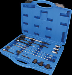 BT551300 Injector seat and shaft cleaning kit, 21 pieces