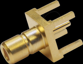 100024844 SMB mounting plug print gold plated
