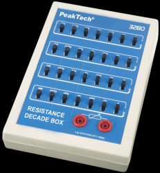 P 3280 PeakTech® resistance decade