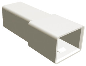 Obudowa do konektorów zaciskanych Wtyczka -pinowe Naturalny 22.9mm