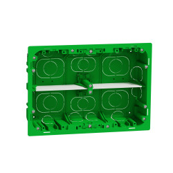 Obudowa kasety sterowniczej Schneider Electric 8-otworowa Zielony New Unica