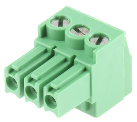 Złącze PCB 3 -pinowe raster 3.5mm Montaż na kablu TE Connectivity