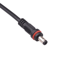 Male 2.1mm Waterproof Locking DC Lighting Connector IP67