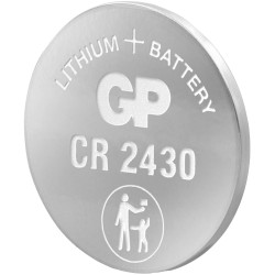 GP GPCR2430STD738C1 Button Cell CR2430 3V 300mAh High Density Lithium