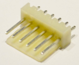 GW06S wtyk prosty do druku 6 pin, raster 2,54