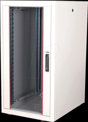 26210032 19-inch network cabinet, 22 U, gray