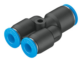 Złączka pneumatyczna Wciskane 8 mm Dla rurek o średnicy zewnętrznej 6 mm Festo Adapter rozgałęźny do rur