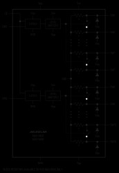 16-Channel (Two Banks of 8-Channel), High-Voltage Analog Switches