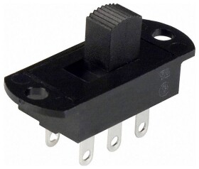 C & K Switches S202091SS03Q Slide Switch S Series Przełącznik suwakowy 125 V/AC, 125 V/DC 6 A 2 x wł/wł 1 szt. towar pak