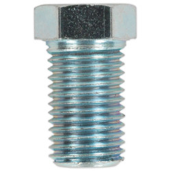 Sealey BN3824LM Brake Pipe Nut 3/8&quot;UNF x 24tpi Long Male Pack of 25