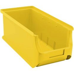 Allit 456292 Storage Bin 125x150x320mm Yellow High Load Capacity