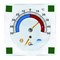 TERD0990 Zewnętrzny termometr bimetaliczny - do przyklejenia na szybę
