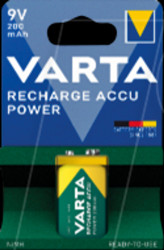 056722101401 NiMH battery, 9 V block, 200 mAh, pack of 1