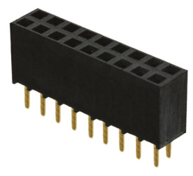 Gniazdo PCB 18 -pinowe 2 -rzędowe raster: 2.54mm typu płytka – płytka Proste Przewlekany