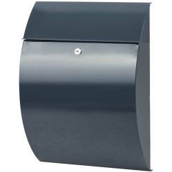 Burg W&#xE4;chter 38690 RIVIERA 835 Letterbox Steel Plate Anthracite Key