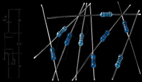 MF0207FTE52-1K05 Metal film resistor 1.05 kOhm